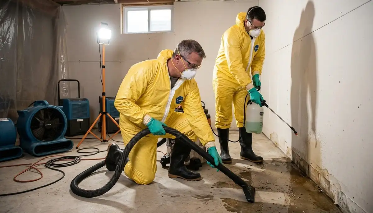 Sewer backup cleanup team serving Warren, MI for fast 24/7 water damage response
